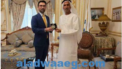 صورة الجروان يستقبل سفير جمهورية رومانيا لدى دولة الإمارات