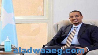 صورة سفير الصومال يعزي دولة رئيس مجلس الوزراء المصري لوفاة والدته