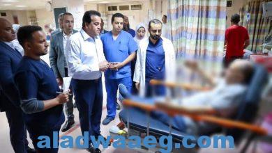 صورة وزير الصحة يجري زيارة مفاجئة لمستشفى وادي النطرون التخصصي بمحافظة البحيرة