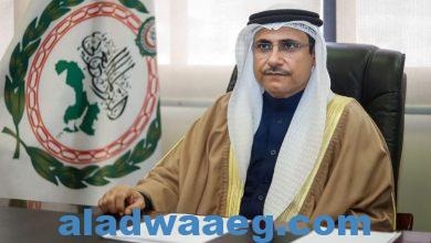 صورة رئيس البرلمان العربي يعزي المملكة العربية السعودية في حادث سقوط إحدى طائرات القوات الجوية الملكية