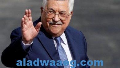 صورة “الرئيس الفلسطيني” يصل مطار مدينة العلمين المصرية