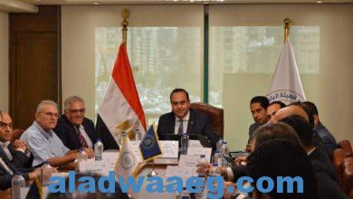 صورة خلال اجتماعه بشعبة صناعة الأجهزة الطبية بالغرفة الهندسية باتحاد الصناعات المصرية..