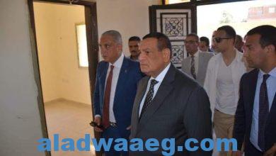 صورة وزير التنمية المحلية ومحافظ الفيوم يتفقدان مشروعات «حياة كريمة» بقرية كحك بحري