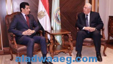 صورة “القصير” يبحث مع السفير القطري بالقاهرة تعزيز التعاون الزراعي بين البلدين