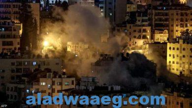 صورة تفجير منزل عائلة فلسطينى نفذ هجوما الجيش الإسرائيلى