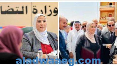 صورة وزيرة التضامن الاجتماعي في زيارة عمل لمحافظة شمال سيناء