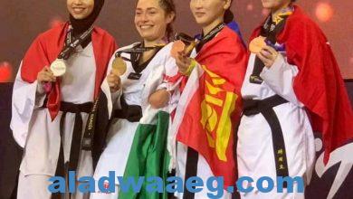 صورة سلمى علي.. أول لاعبة مصرية وعربية وأفريقية تفوز بميداليتين في بطولات العالم