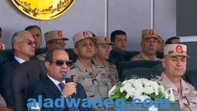 صورة ” ناجي الشهابي ” يشيد برسائل الرئيس السيسي أثناء تفقده تفتيش حرب الفرقة الرابعة المدرعة