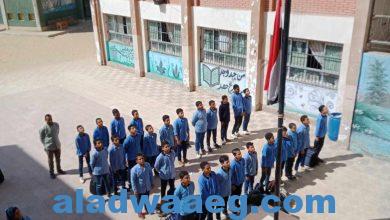 صورة تعليم الفيوم. دقيقة حداد على أرواح شهداء فلسطين بالمدارس