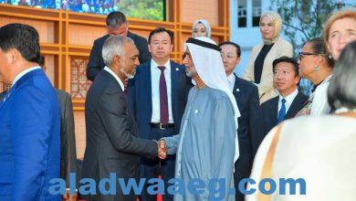 صورة الجروان يحضر حفل تنصيب رئيس المالديف ونائبه ويلتقي عددا من المسؤولين المالديفيين