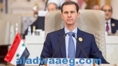 صورة الرئيس السوري بشار الأسد يدعو إلى وقف أي مسار سياسي مع إسرائيل