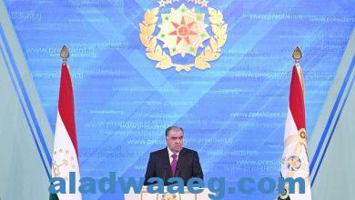 صورة رئيس طاجيكستان يلقي خطابه السنوي أمام برلمان البلاد