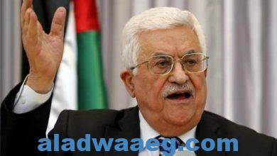 صورة الرئيس محمود عباس يلقي كلمة في ذكرى الانطلاقة الـ59 للثورة الفلسطينية