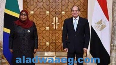صورة الرئيس السيسى يبحث مع رئيسة تنزانيا الاستثمارات المصرية والتعاون الفنى