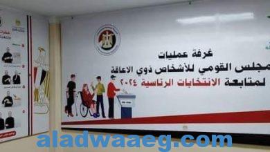 صورة بدء عمليات غرفة عمليات القومي للأشخاص ذوي الإعاقة لمتابعة الانتخابات الرئاسية