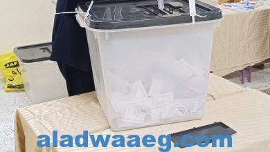 صورة رئيس مياه الفيوم يدلي بصوته في الانتخابات الرئاسية خلال أول أيام الاقتراع