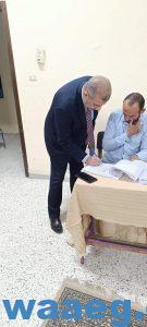 رئيس مياه الفيوم يدلي بصوته في الانتخابات الرئاسية خلال أول أيام الاقتراع