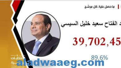 صورة نتيجة الانتخابات الرئاسية المصرية