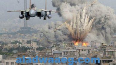 صورة ” قطاع غزة ” يشهد تواصل قصف الطيران الحربي الإسرائيلي بعد 90 يوما من العدوان