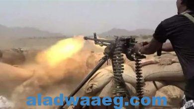 صورة مليــشيا الحــوثي الإرهــابية تستهدف مواقع الجيش اليمني وقوات الجيش تتصدي للهجوم