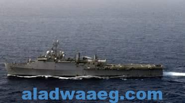 صورة نباء عن محاولة حوثية لمهاجمة سفينة حربية أميركية بالبحر الأحمر