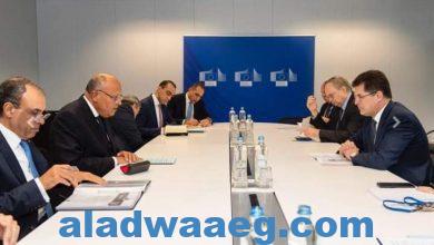 صورة الخارجية..وزير الخارجية يعقد اجتماعاً مع المفوض الأوروبي لإدارة الأزمات في بروكسل