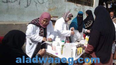 صورة بيطري الشرقية ينظم قافلة طبية علاجية بيطرية مجانية بقرية عرب شمس التابعة لفاقوس