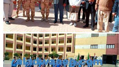صورة قوات الدفاع الشعبي والعسكري واختيار أكفأ مدرسة ثانوية بالجيزة