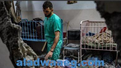 صورة اسرائيل تقصف مستشفى الأمل ومجمع ناصر الطبي في خان يونس