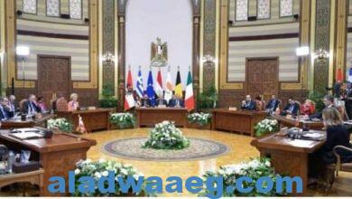 صورة توافق مصري – أوروبي على ترفيع العلاقات إلى «شراكة استراتيجية»والسيسي يجدد رفض «التهجير