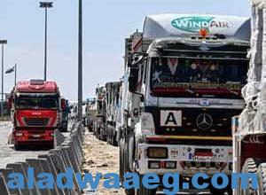 صورة البنتاغون دخول ما يقرب من 200 شاحنة مساعدات يوميا إلى قطاع غزة فى المتوسط