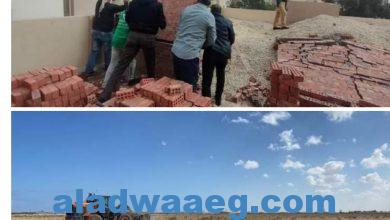 صورة إزالة التعديات عن مساحة 168 فدانا بمدينة برج العرب الجديدة ومدن أخرى