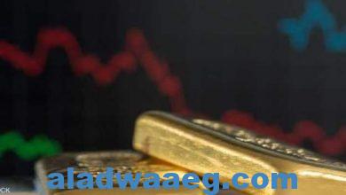 صورة أسعار الذهب قريبة من المستوى القياسى الذى سجلته فى الجلسة السابقة مع تماسك الدولار وعوائد سندات