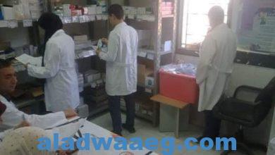 صورة علاج 1000 حالة في 6 تخصصات طبية بقافلة محافظة بني سويف الطبية بالمجان
