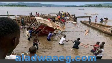 صورة مقتل 58 شخصاً بحادث غرق في أفريقيا الوسطى! (فيديو)