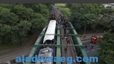 صورة عشرات الجرحى باصطدام قطارين في الأرجنتين (فيديو)