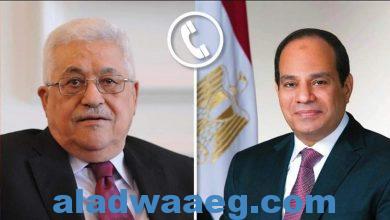 صورة الرئيس السيسي يؤكد لمحمود عباس “هاتفيا” ثبات الموقف المصري تجاه القضية الفلسطينية