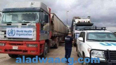 صورة ضمت 93 شاحنة.. قافلة مساعدات أممية تدخل إلى إدلب مجددا