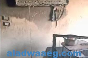 صورة زوجة تشعل النيران في منزل زوجها بمنشاة عبد الرحمن بالدقهلية