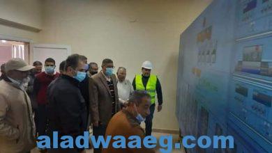 صورة رئيس جهاز مدينة ٦ أكتوبر يتفقد محطة تنقية مياه الشرب التى تخدم المدينة
