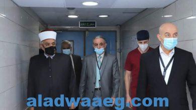 صورة وزير الأوقاف الأردني يتفقد مستشفى المقاصد الخيرية