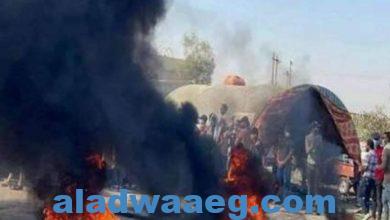 صورة محتجون يغلقون جسورا وشركة نفطية جنوبي العراق