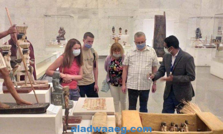 المتحف الكبير يواصل إبهار الزائرين بالحضارة المصرية