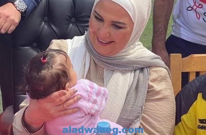 وزيرة التضامن تقدم هدايا وعيديات لـ ١١ ألف ابن من أبناء مصربمناسبة عيد الفطر المبارك