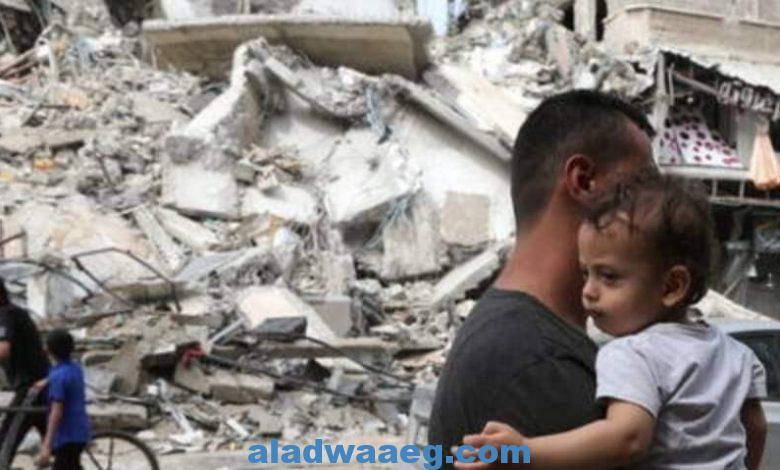 بيان سعودي عن إعلان وقف إطلاق النار في قطاع غزة