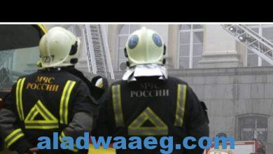 صورة مصرع 3 أشخاص بحريق فندق في موسكو