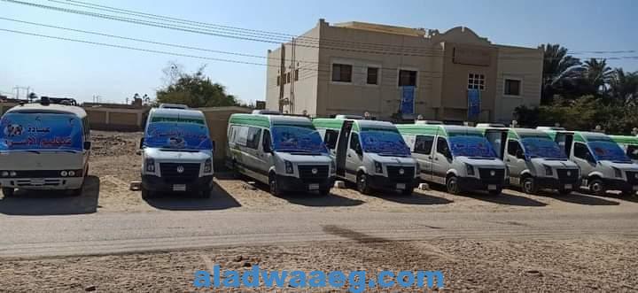 صحة المنيا تنظم قافلة طبية لخدمة أهالي قرية الشيخ عباده بمركز ملوي