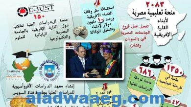 صورة دعم رئاسي للتعاون المصري الإفريقي في مجال التعليم العالي