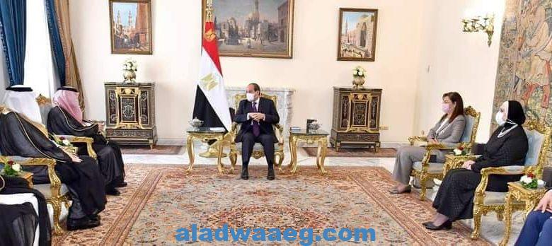 السيد الرئيس يؤكد علي موقف مصر الثابت من دعم أمن واستقرار السعودية الذي يعتبر جزء من أمن مصر القومي