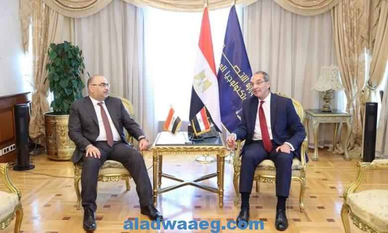 وزير الاتصالات وتكنولوجيا المعلومات يلتقي نظيره العراقى لتعزيز التعاون المشترك